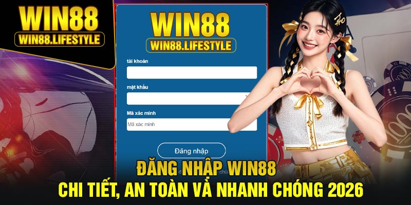 Đăng Nhập Win88 – Chi Tiết, An Toàn Và Nhanh Chóng 2026